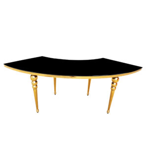 Fancy Curve Table Black