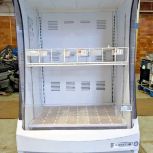 Beverage Air BZ13-1-W Vertical Open Air Cooler, Refrigerated Display Case