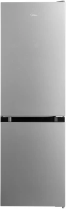Midea 175 L Double Door Fridge (Silver Finish, HD-220RN)