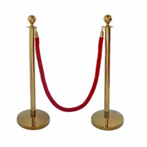 Round Top Stanchion Pole