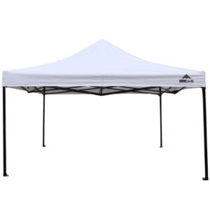 x4m Premium Steel Gazebo Black Frame