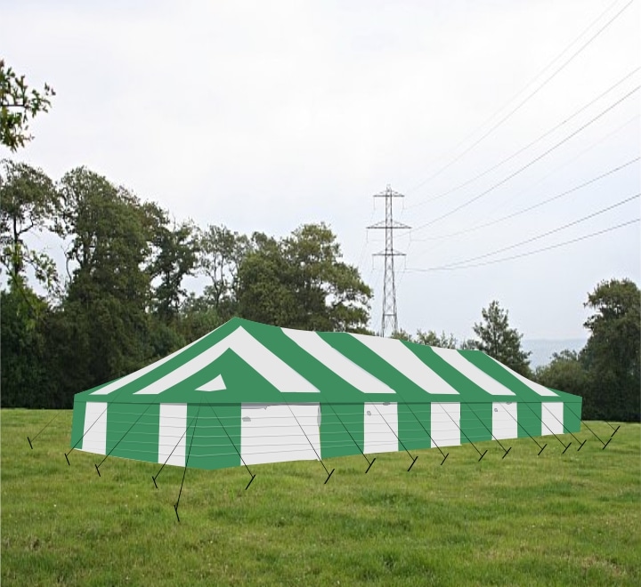 7x12m Pole Tent