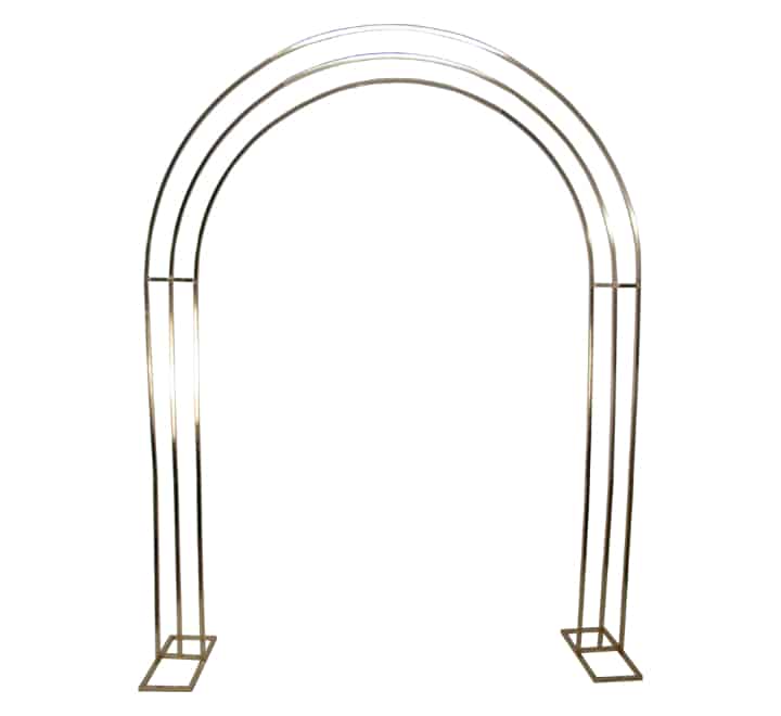 Gold Wedding Arch 200x260cm