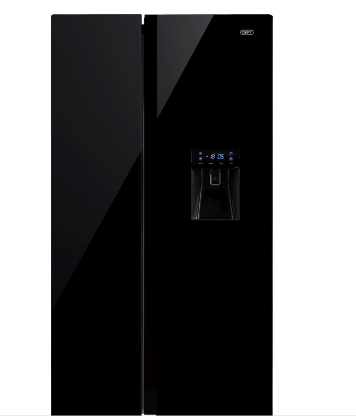 Defy 496 L Frost Free Double Door Fridge (Black (Black Glass Finish), Side-by-Side Frost Free Fridge) - Image 4