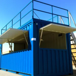 20'BAR CONTAINER WITH A ROOF TERRACE