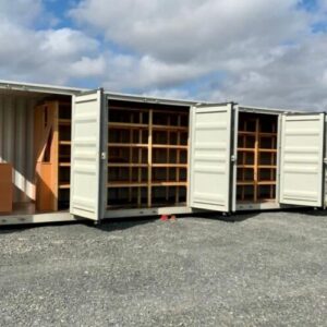 12M/40FT STORE PARTS HIGH CUBE SIDE OPENING SHIPPING CONTAINER
