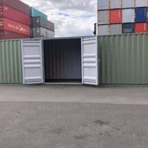 12M/40FT FULLY REFURBISHED CONTAINER PAINTED IN COLORBOND PALE EUCALYPTUS GREEN