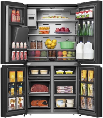 Hisense 546 L Frost Free Multi-Door Fridge (Black Finish, H750FSB-IDS) - Image 6
