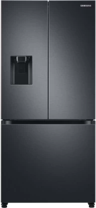 Samsung 470 L Frost Free Triple Door Bottom Mount Fridge (Gentle Black)