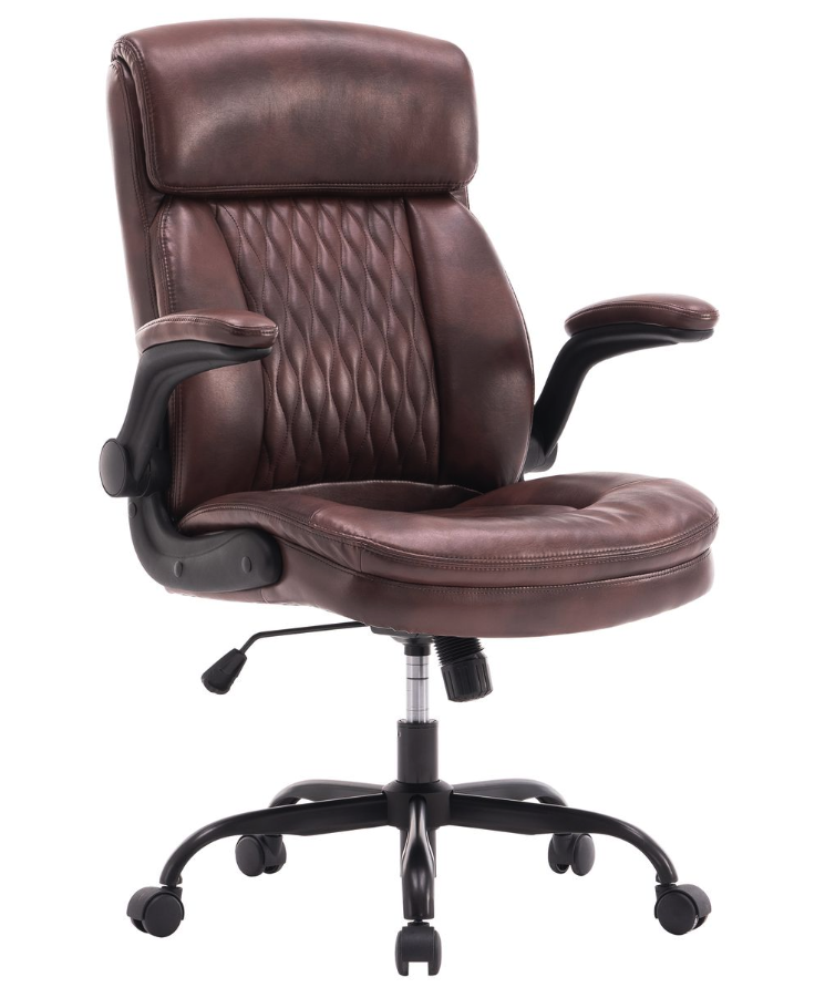 Leather office chair, manager chair, large computer chair, desk chair - Image 2