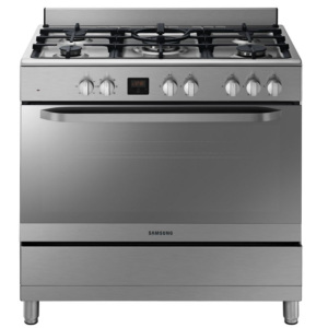 Samsung Stainless Steel Finish 5-platewith Triple Flame Wok Plate NY90