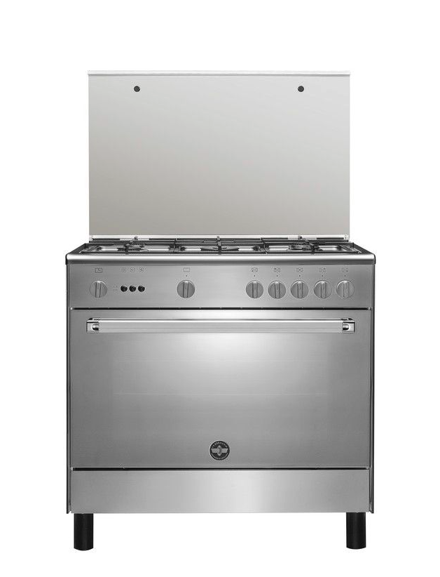 La Germania Classica Premio+ 90cm Full Gas Hob with Gas Oven & Gas Grill - Stainless Steel