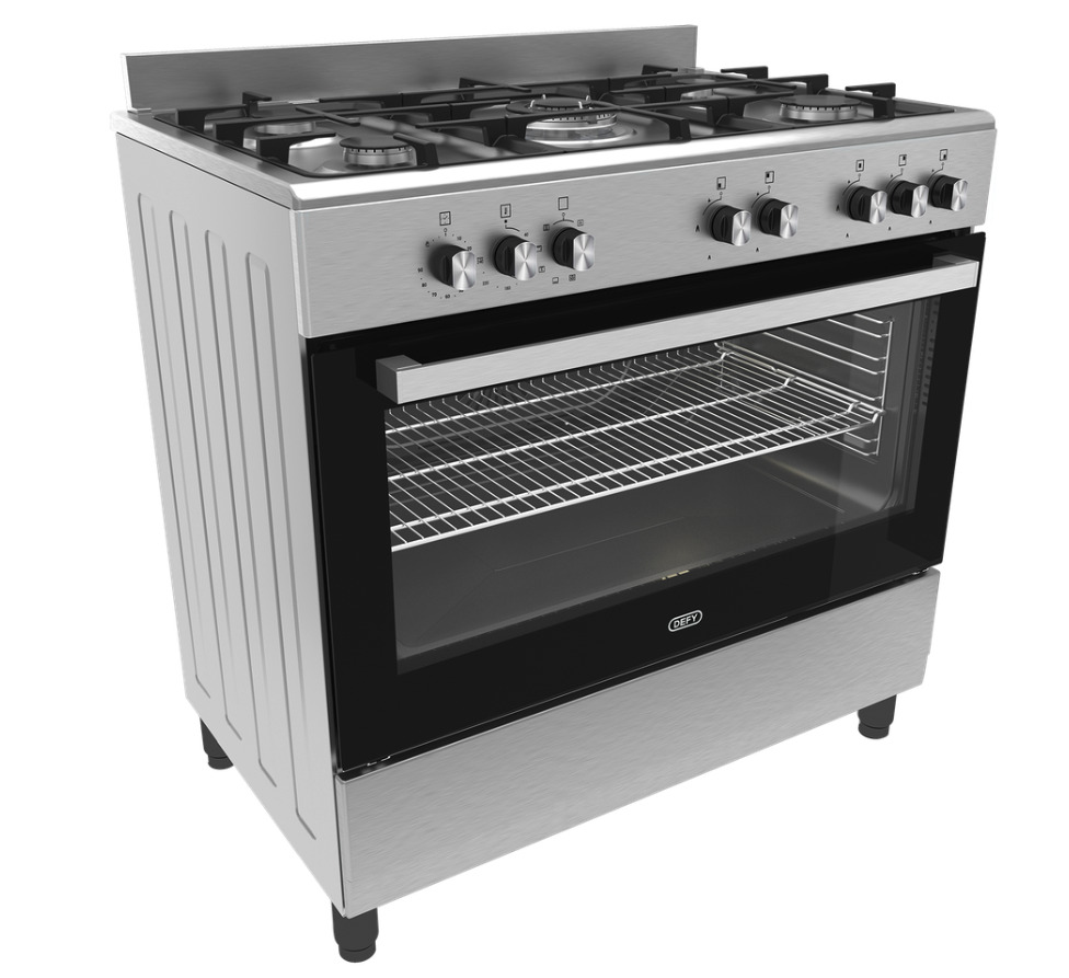 Defy 90cm New York Multifunction Range Cooker withThermofan+ Inox DGS904 - Image 3