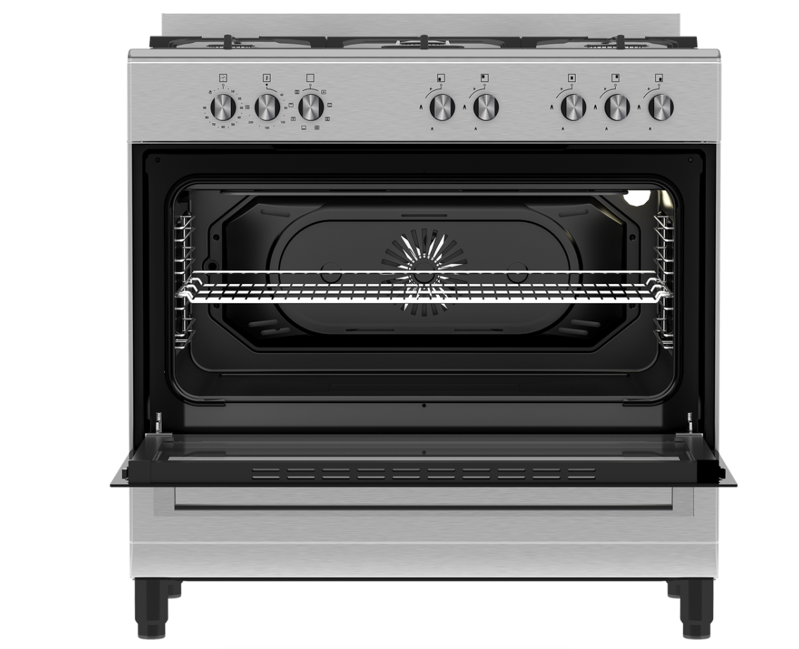 Defy 90cm New York Multifunction Range Cooker withThermofan+ Inox DGS904 - Image 6