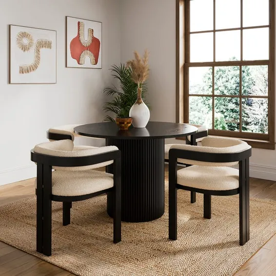 Ariana 4 Seater Dining Set - Image 2