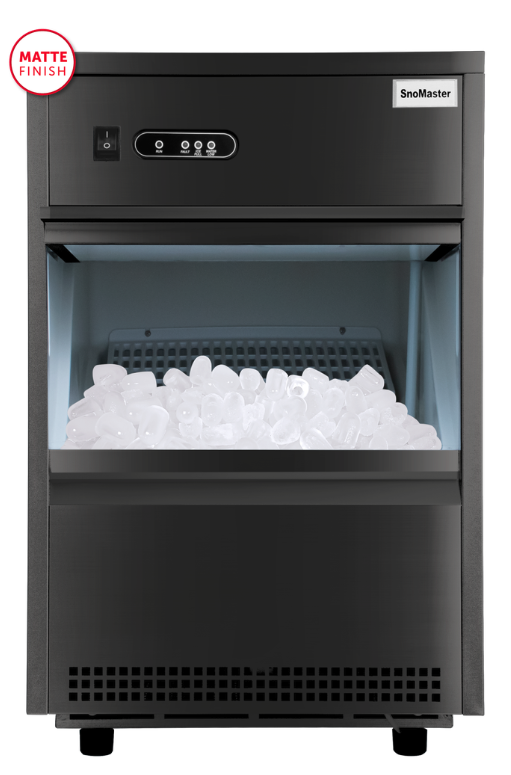 SnoMaster - 26Kg/24Hr Plumbed-In Bullet Type Ice-Maker (SM-26(BLACK))