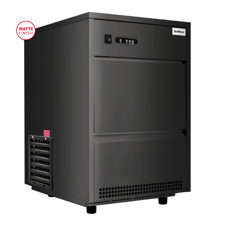 SnoMaster - 26Kg/24Hr Plumbed-In Bullet Type Ice-Maker (SM-26(BLACK)) - Image 3