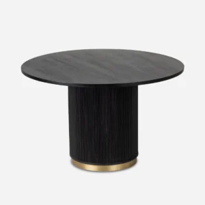 Tyra Storage Dining Table Ebony 160cm